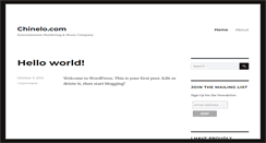 Desktop Screenshot of chinelo.com